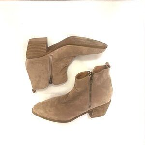 BEAST FASHION Beige Ankle Booties